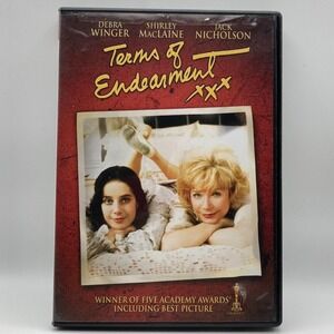 Terms of Endearment DVD Debra Winger Shirley MacLaine Jack Nicholson AwardWinner